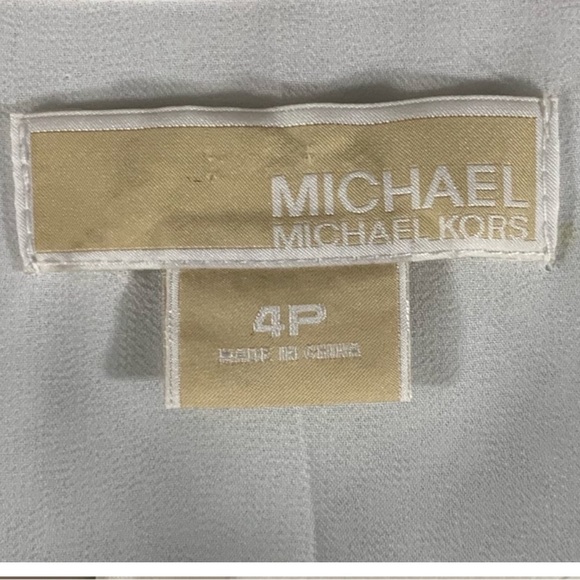 MICHAEL KORS Ruffle Front Sleeveless Blouse 4P - Picture 2 of 8